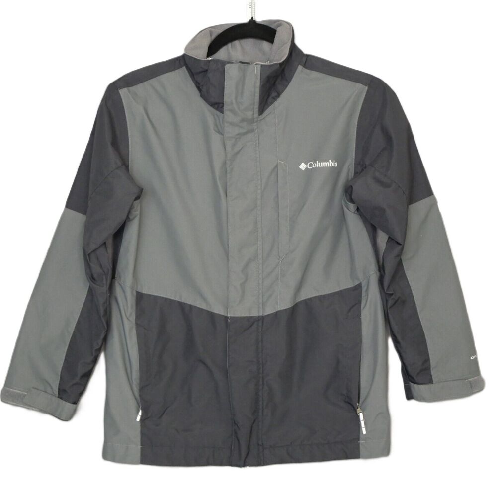 Columbia Omni-Heat Tech Full Zip Ski Jacket Outgrown Sleeves Youth Med RN-69724